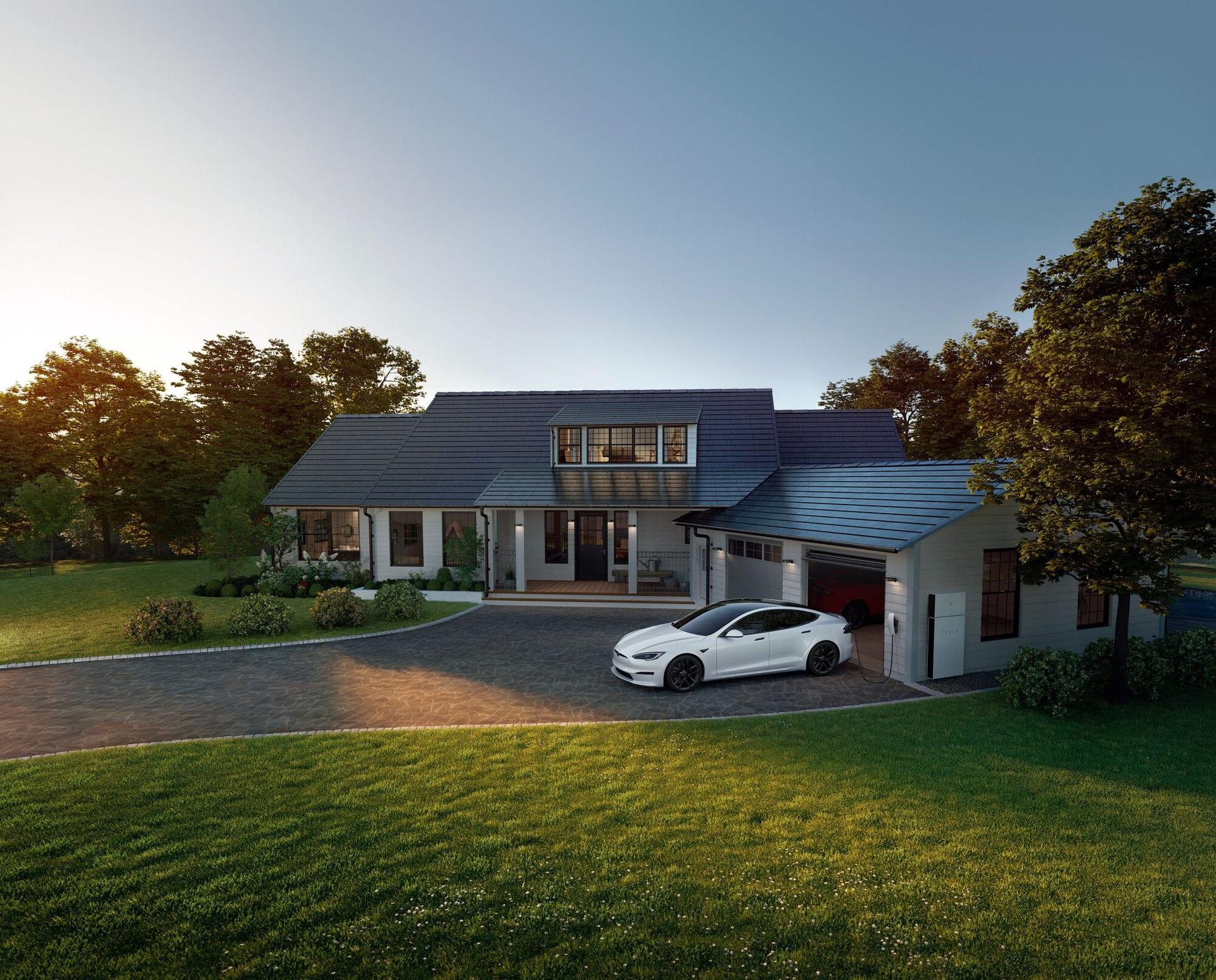 A SoCal home with OC Solar at warm dusk, windows lit