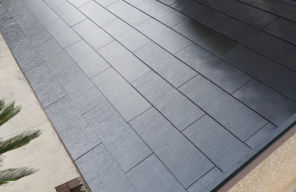 tesla-solar-roof-close-up close-up of a tesla solar roof